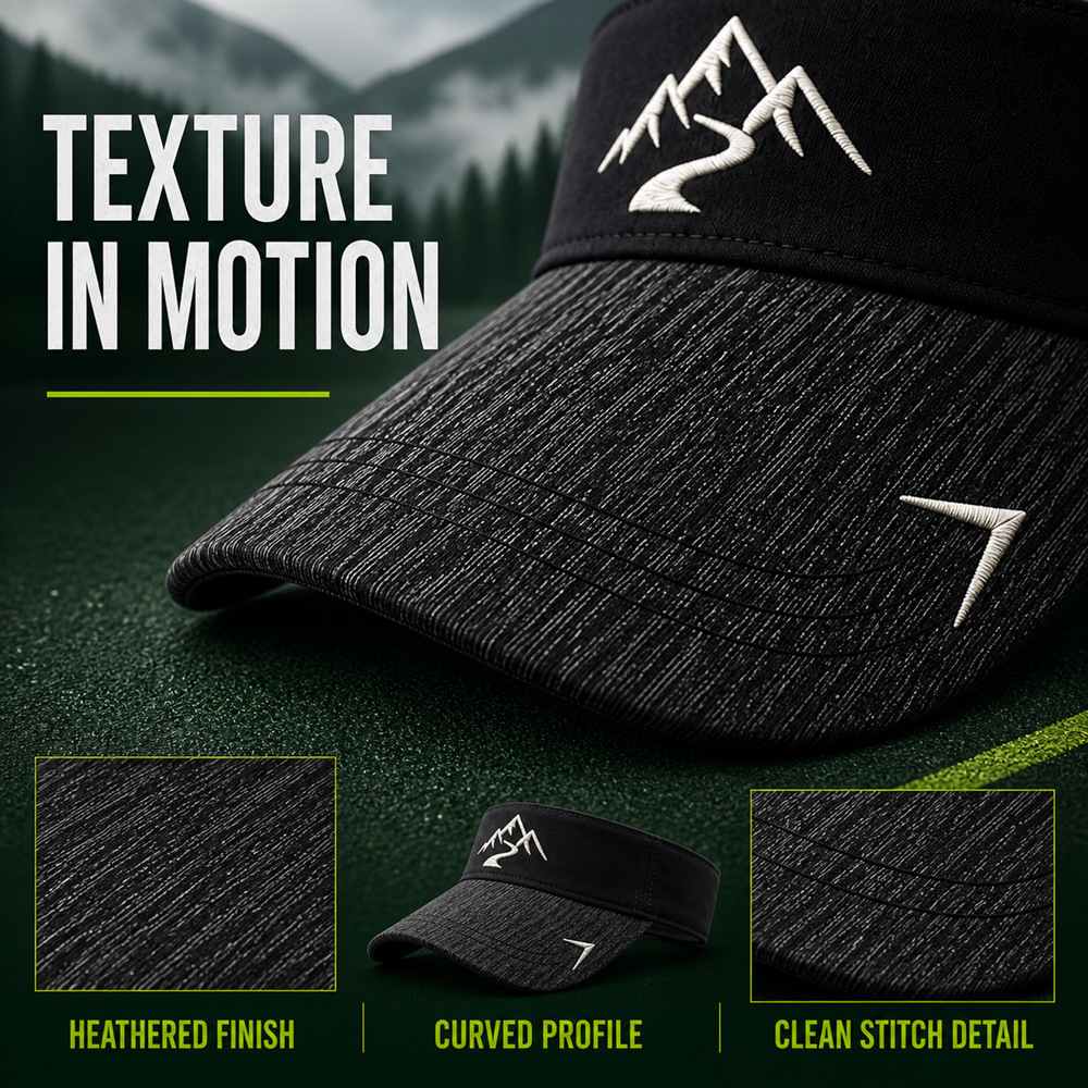 Customized logo printed sun protection headwear, summer outdoor running sports sun protection headwear manufacturer, cross-border trade pic 1