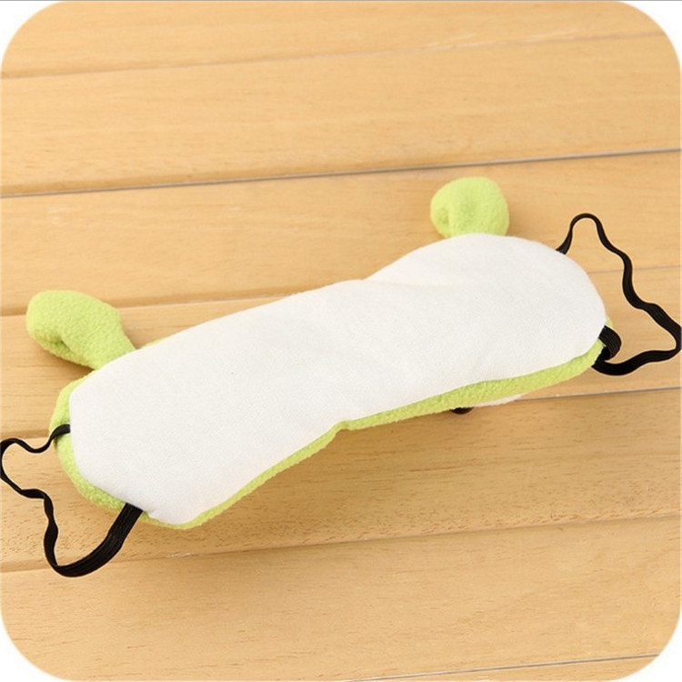 厂家直销韩版卡通眼罩搞怪跑男同款眼罩全棉遮光睡眠护眼罩批发详情3