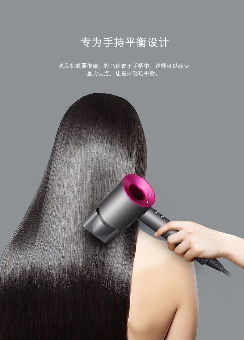 Hair dryer for home use, negative ion hair care, strong wind force, quick drying, high power, student-specific hair dryer for dormitories pic 6