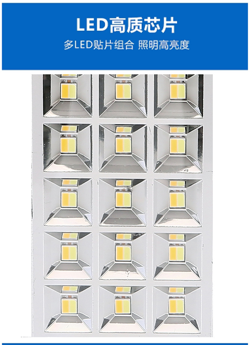 TY-8830 Portable and adjustable lighting lamp, single and double tube outdoor camping tent light, home emergency light pic 5