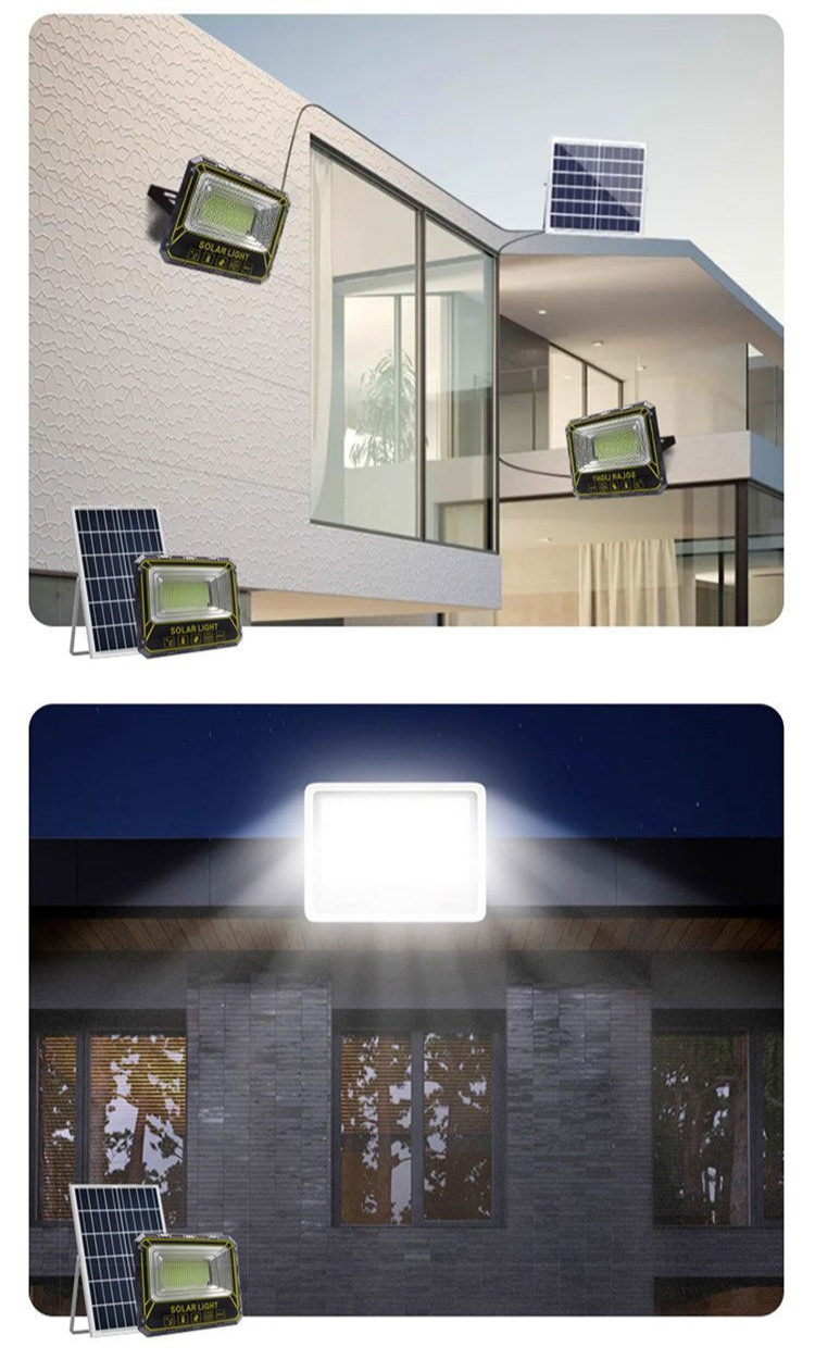 Solar lamps, household outdoor garden lamps, new rural photovoltaic street lamps, led high-power floodlights, ultra-bright and waterproof pic 19