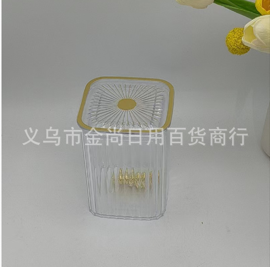 High-appearance-level bear head plastic sealed jar, household storage jar, grain and cereal storage jar, food-grade moisture-proof pic 9