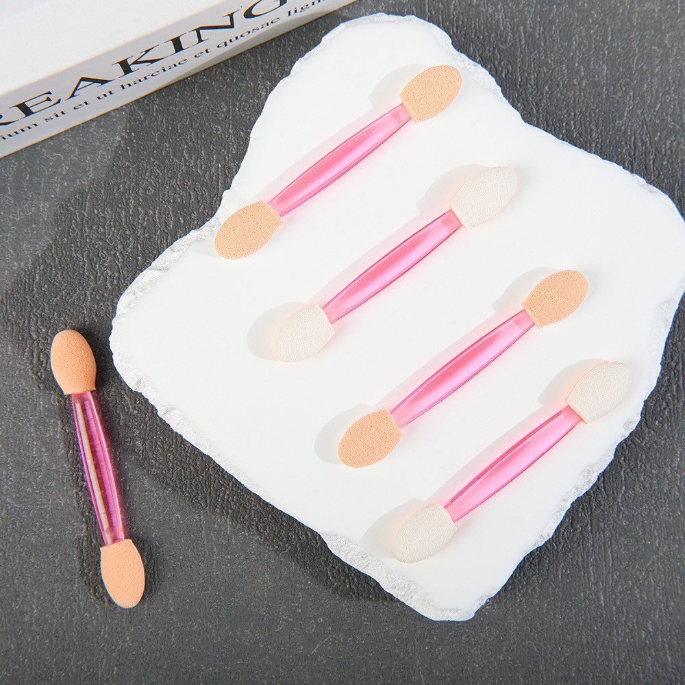 新款眼影刷双头一次性眼影棒提亮刷美甲晕染刷彩色新手化妆美妆详情9