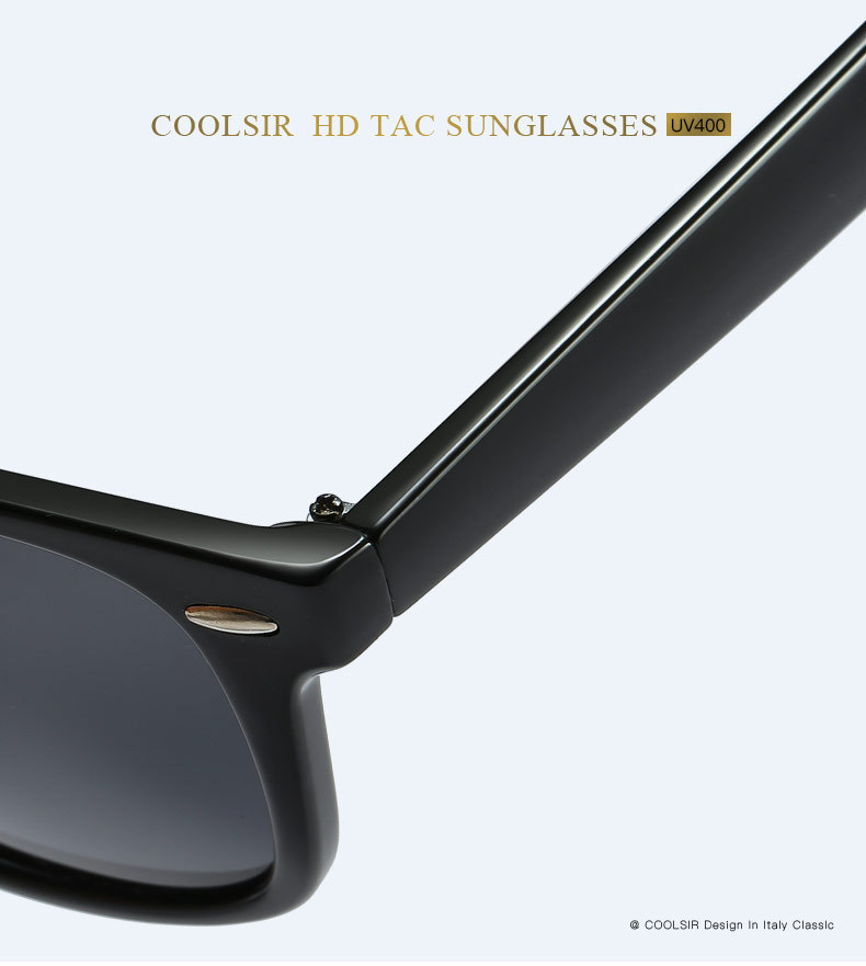 男女款偏光太阳镜 米钉款炫彩驾驶墨镜 2140复古增亮变色偏光眼镜详情22