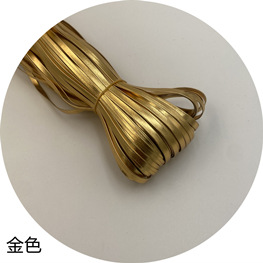 现货批发4mm5mm6mm8mm对折压条pu皮质感饰品穿链条绳服装辅料详情23