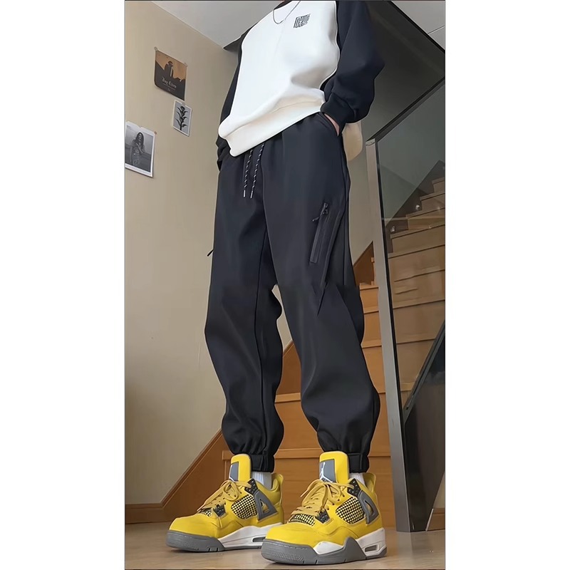 美式工装裤子男春秋季防风机能防水冲锋裤户外露营登山骑行滑雪裤详情1