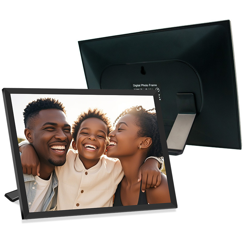 2025新款10寸云相框窄边超薄智能32G视频播放触摸Frameo数码相框详情5