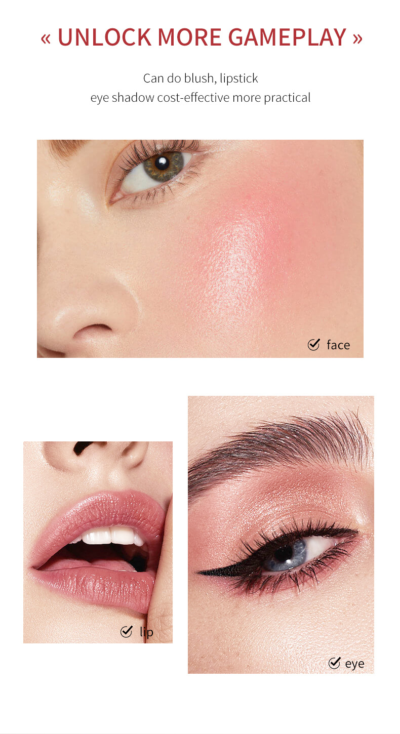【 Exclusive for Foreign Trade 】 Meidian Blush Stick for Natural Nude Makeup, Contouring, brightening and Complexion Enhancement, natural blush wholesale pic 6