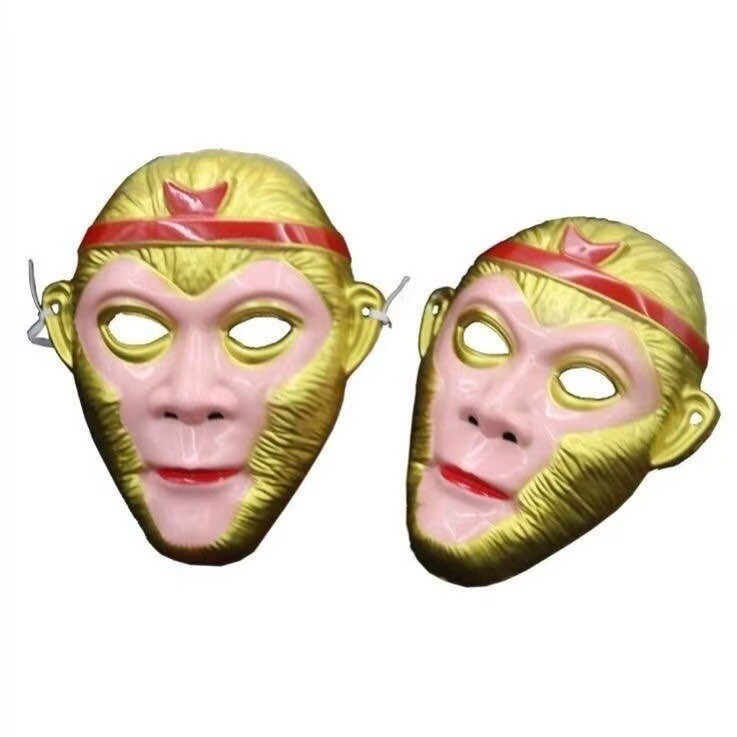 新款发光兔子面具萌萌网红兔子闪光面具万圣节化妆舞会流行时尚款详情7