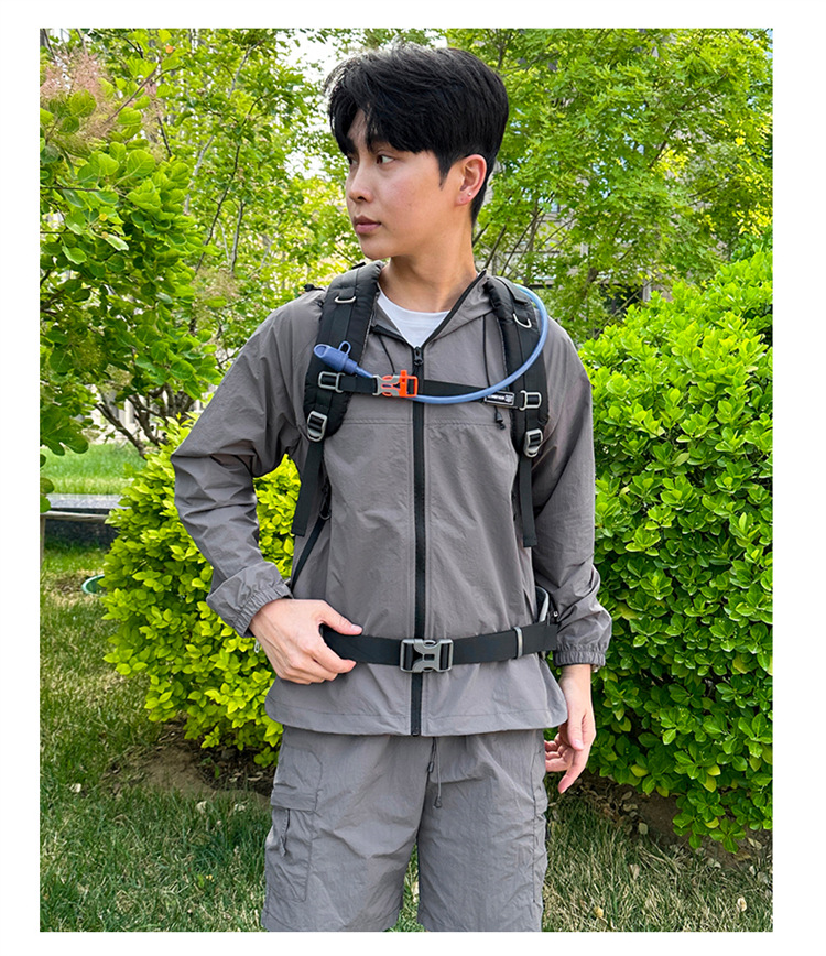 跨境户外徒步登山包悬浮背板可拆卸30L防水运动双肩包大容量背包详情24