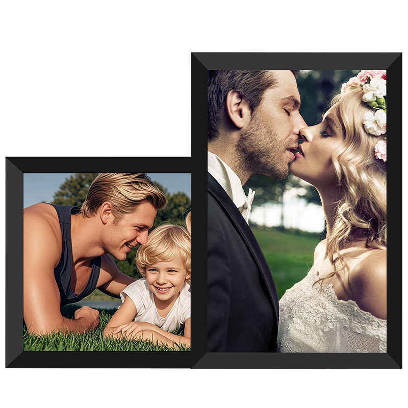 2025新款10寸云相框窄边超薄智能32G视频播放触摸Frameo数码相框详情11