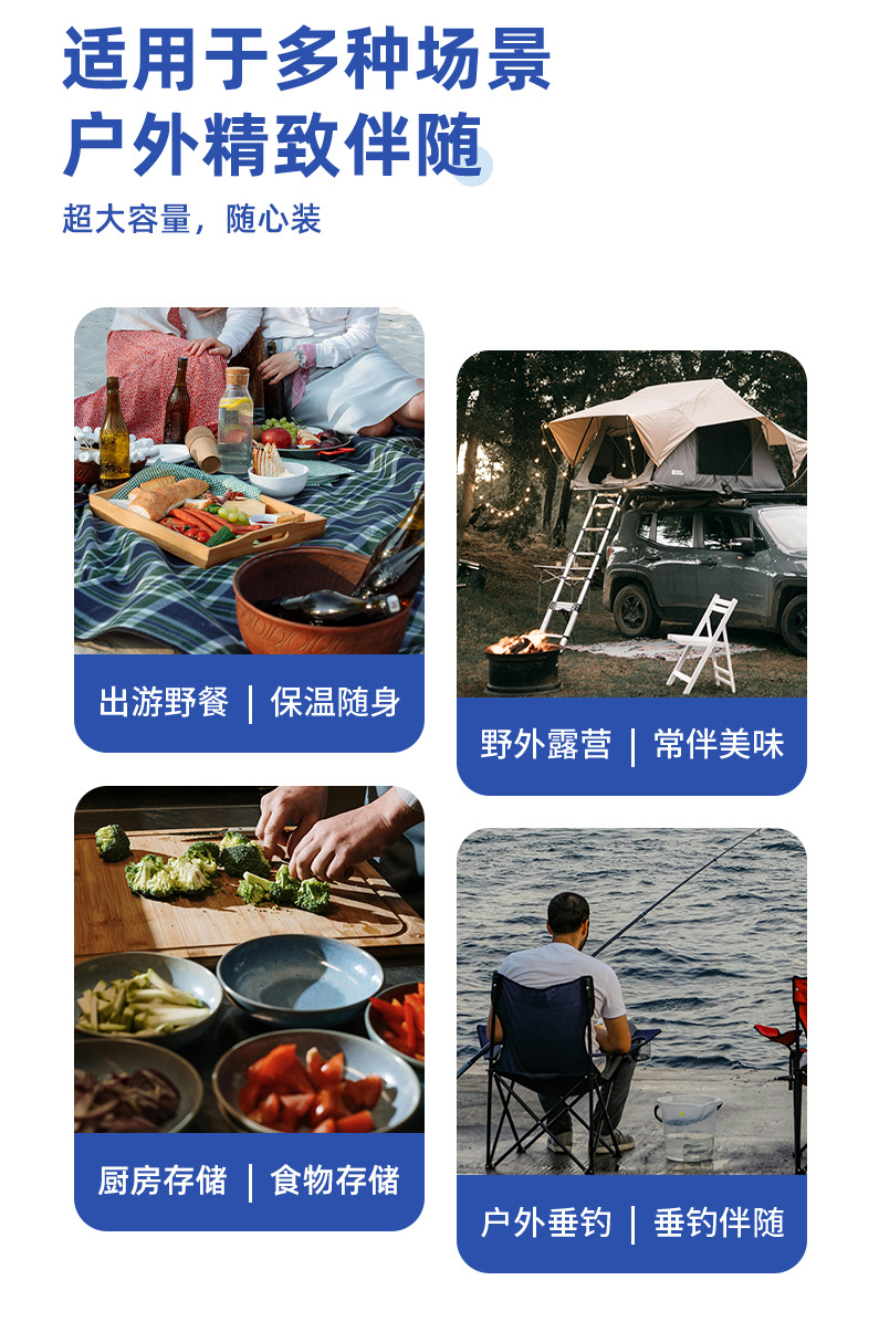 保温箱大容量保冷保温食堂外卖箱户外露营夜市摆摊海钓钓箱详情3