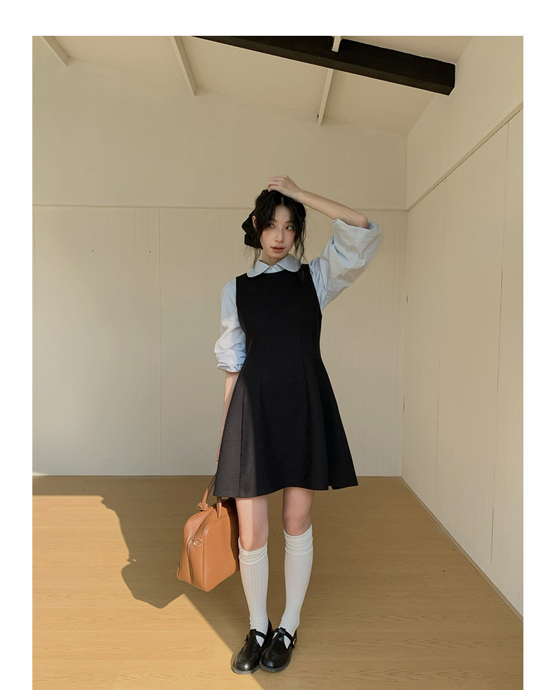 【候麦的春天】歌铭法式娃娃领衬衫春季新款复古蕾丝上衣女Y1122F详情45