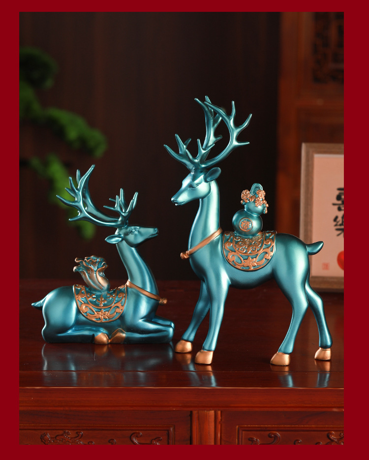 乔迁新居轻奢创意家居挂件客厅电视柜桌面装饰批发详情10