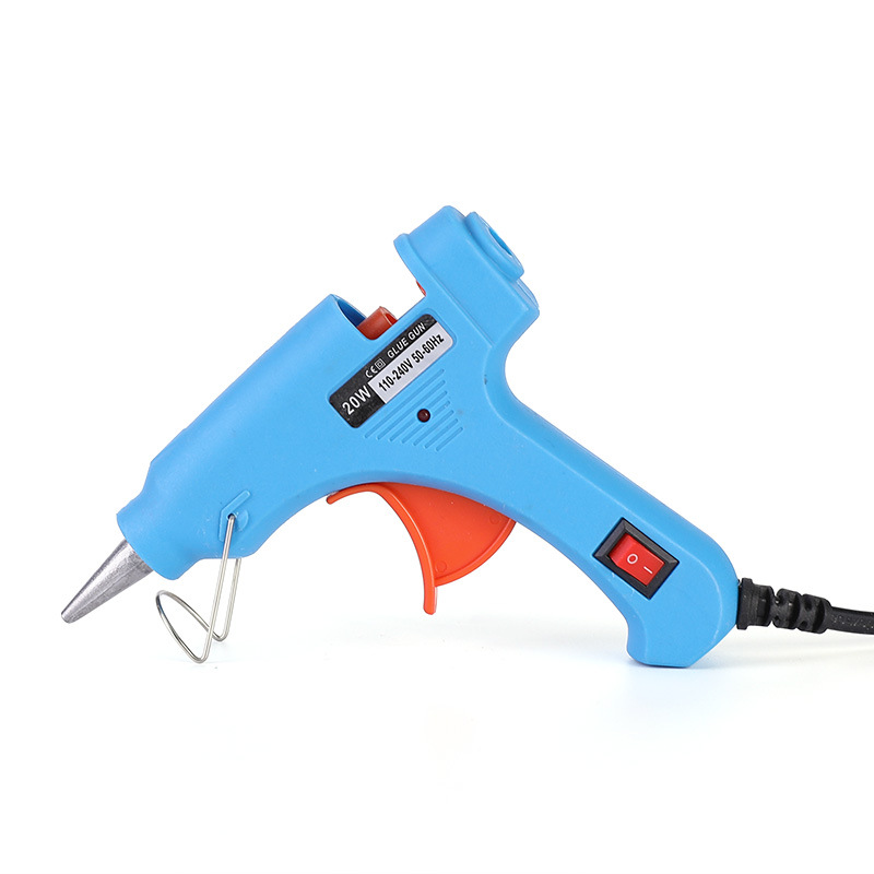 Hot melt glue gun, handmade household hot melt glue gun, glue stick, 20W/7mm hot melt strip, plastic welding gun, hot melt glue gun pic 11