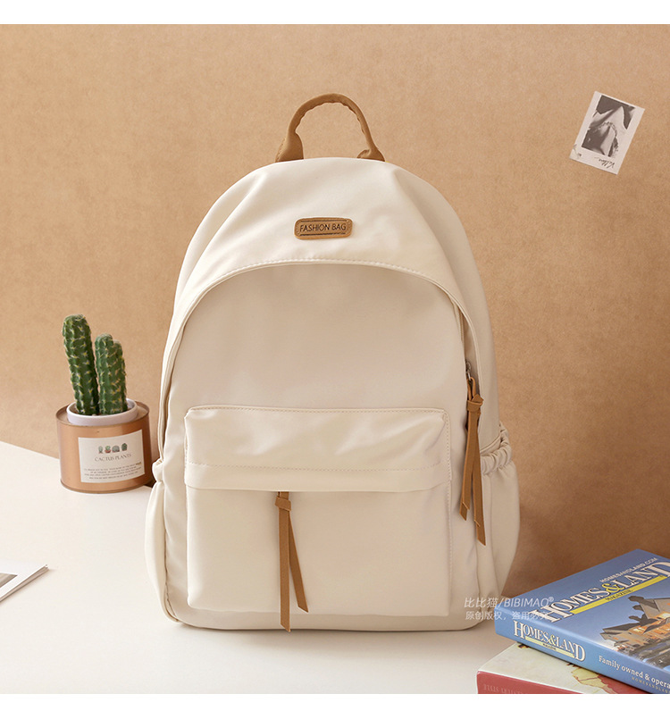 Korean version Harajuku ins versatile schoolbag for girls, junior high school and senior high school students, simple forest-style fashionable backpack pic 13