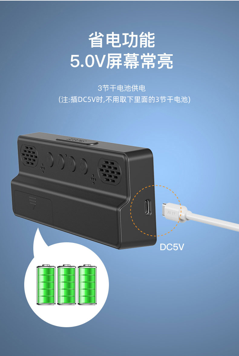 夜光镜面时钟ins桌面钟表时间表摆台式摆件led数字显示器电子闹钟详情11