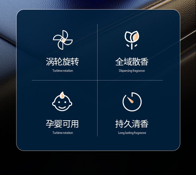 Car perfume spray decoration, high-end cup holder, aroma diffuser, car perfume atmosphere lamp, aroma diffuser, refreshing and deodorizing pic 5