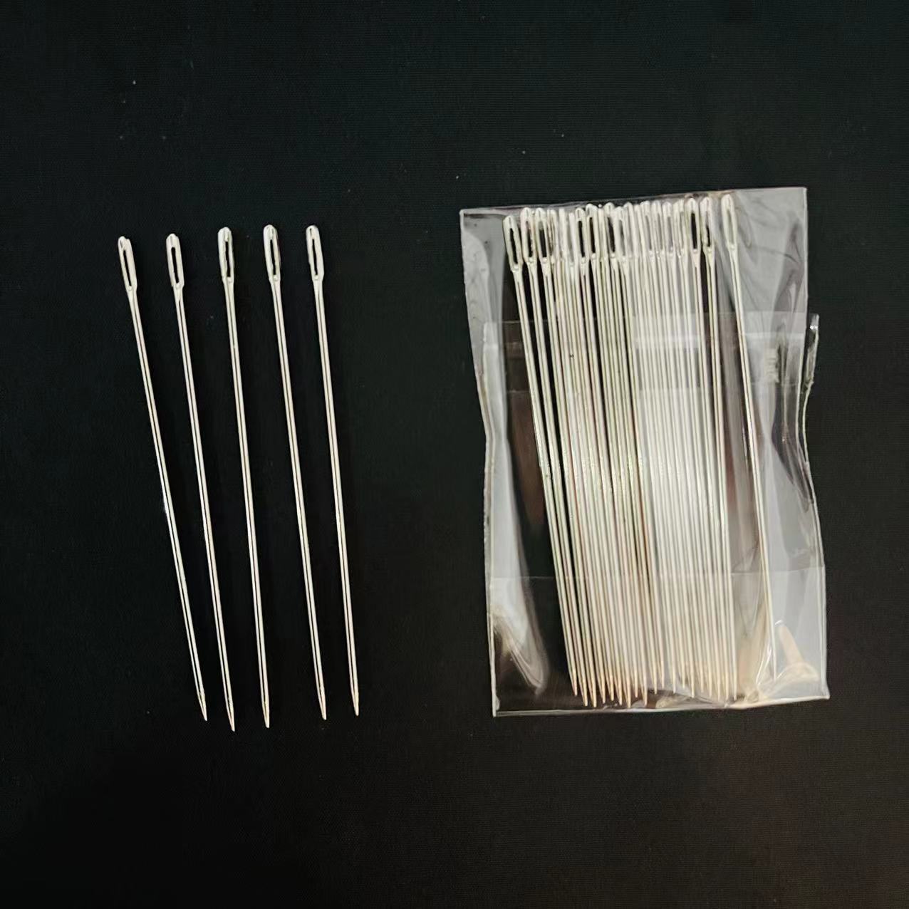 【 Doorway 】5/0 bag needle 20/ Bundle 100/ Bag 5000/ box 5/0 Big eye bag Needle Sewing Needle Household Steel needle High-hardness hand sewing needle Elderly Needle Sewing Needle One yuan supply pic 7