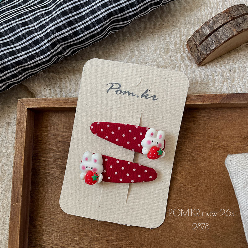 可爱水钻发夹头饰抓夹发卡醋酸材质时尚百搭女款详情13