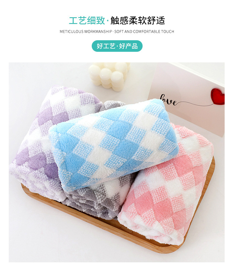 【 Chi Jia 】 Coral Fleece dry hair cap, Absorbent shampoo towel, Hair drying headscarf, cute shower cap, dry hair towel pic 2