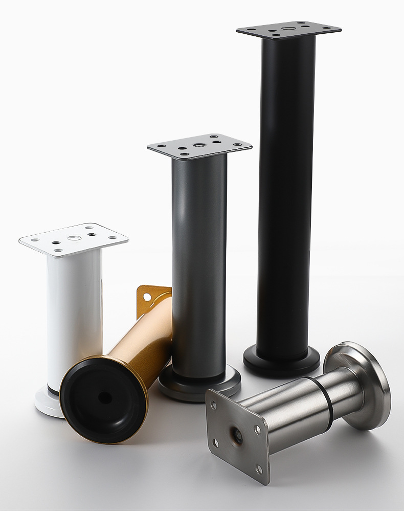 Adjustable support feet: Bathroom cabinet base, coffee table, sofa legs, bed board, TV cabinet support legs, table leg bracket for height increase pic 14