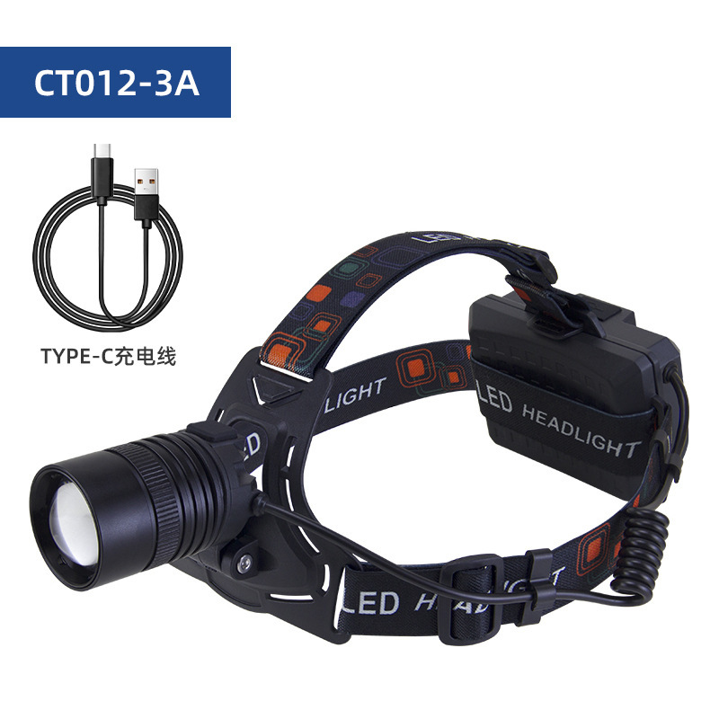The new high-power P50 headlamp from Pailide features a strong zoom and is made of aluminum alloy for outdoor night fishing and cycling. There are multiple options available pic 11