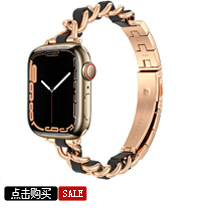 适用apple watch 10硅胶表带iWatch9表带苹果手表ultra 2蝴蝶表带详情7