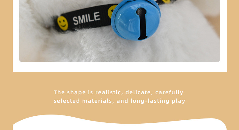 跨境毛绒电动玩具狗仿真电子宠物公仔狗走路摇尾配铃铛儿童玩具狗详情7