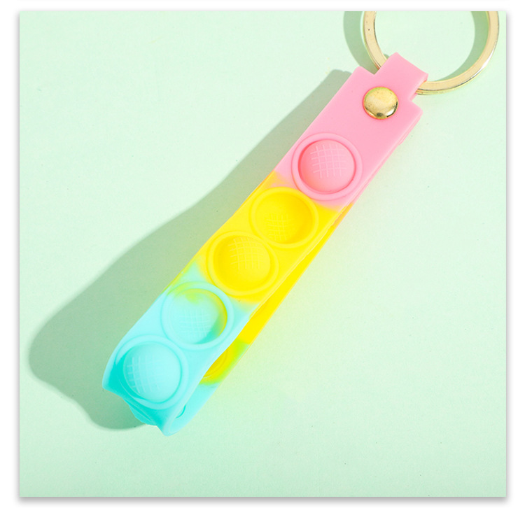 PVC soft rubber keychain, small pendant, doll wholesale, car key chain, hanging decoration, space rabbit cartoon keychain pic 13