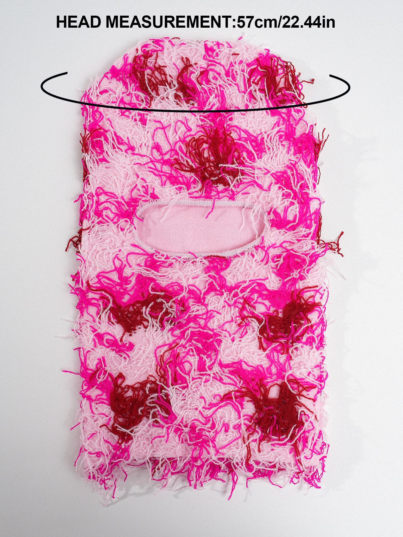 跨境爆款男女皆可佩戴针织仿旧迷彩蒙脸防寒滑雪针织面罩防冻保暖详情2