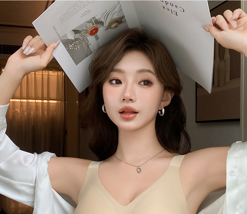 Full-cup, form-slimming, seamless lingerie for women, no underwire, tapering breasts, anti-sagging, lifting, soft support bra pic 18