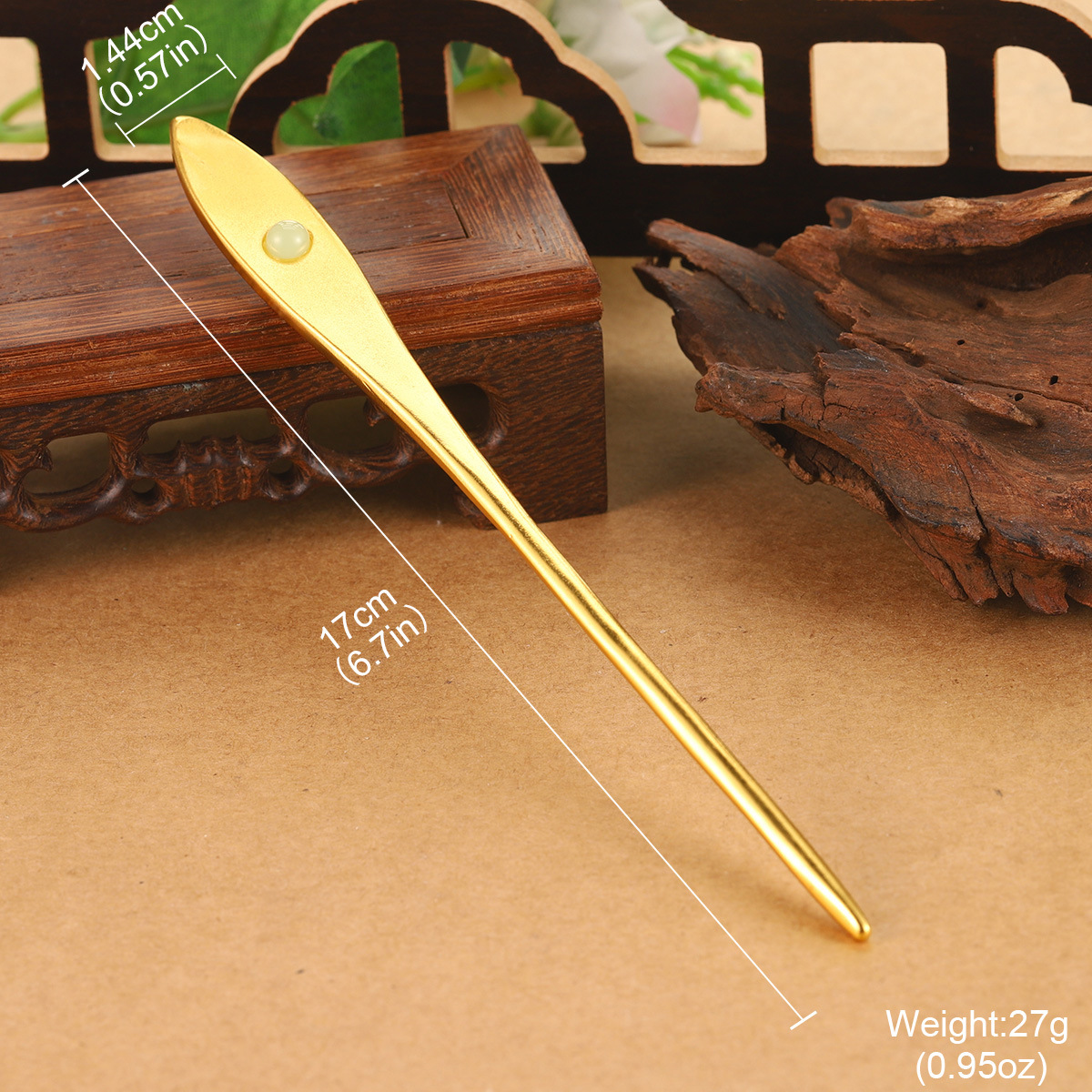 New ancient-style hair accessories, new hair forks, high-end Hanfu accessories, high-end ornaments, hollowed-out dragon geometric auspicious cloud hairpins wholesale pic 44