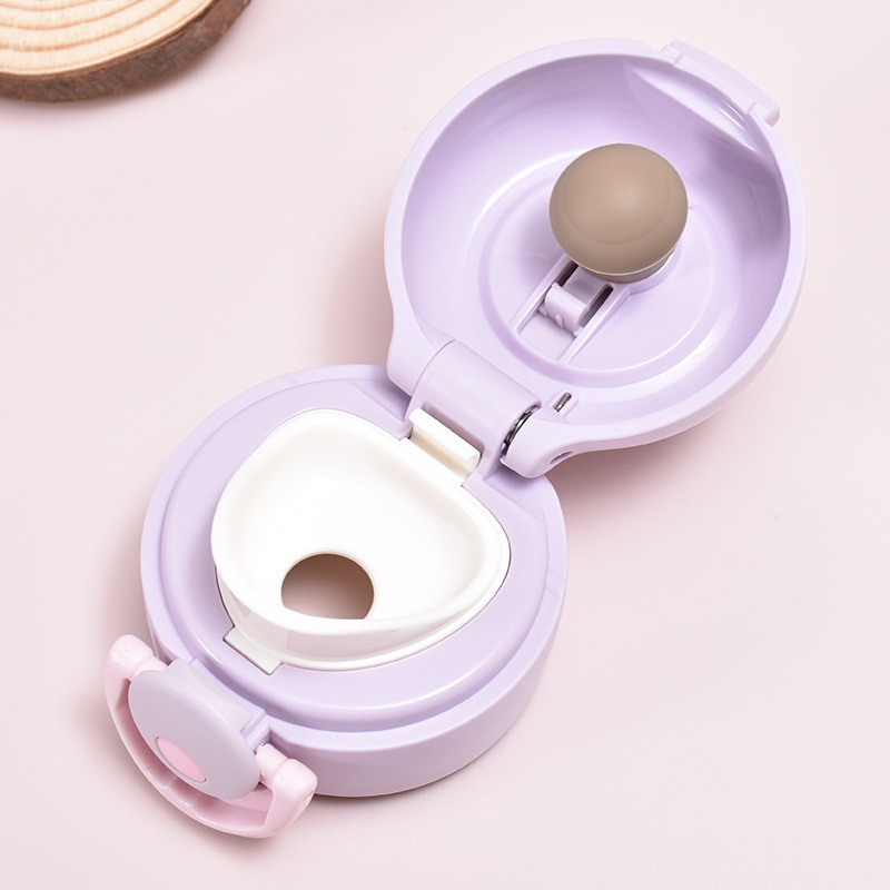 简约高颜值迷你口袋杯学生情侣时尚真空豌豆杯便携不锈钢保温杯详情6