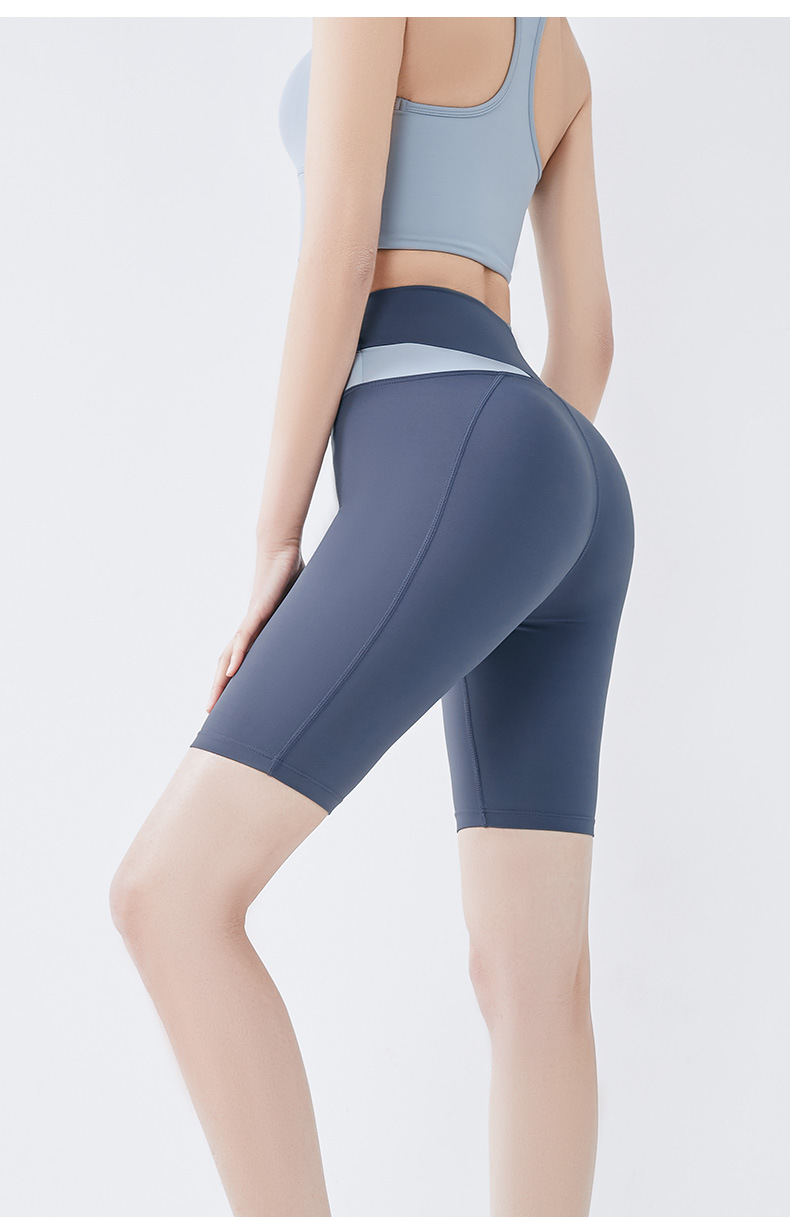 lulu夏季运动内衣跑步健身高腰紧身裤无尴尬线上衣瑜伽服套装女详情10