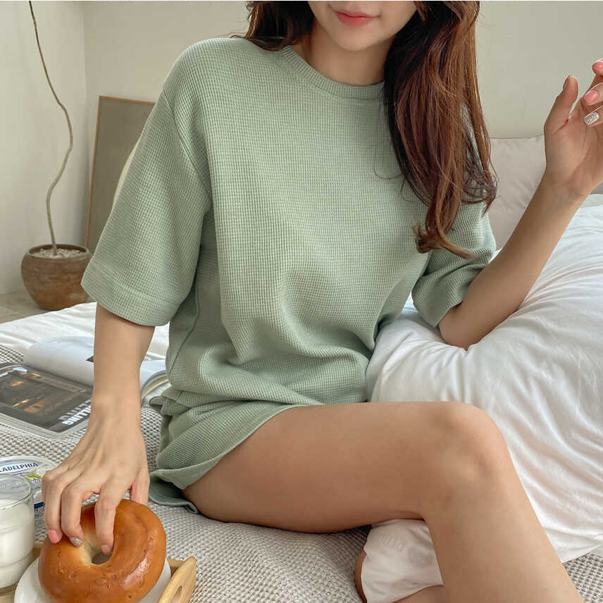 Wholesale set of high-quality Minnie cotton 2023 new summer fashion sportswear, short sleeves and shorts, Korean style two-piece set pic 13