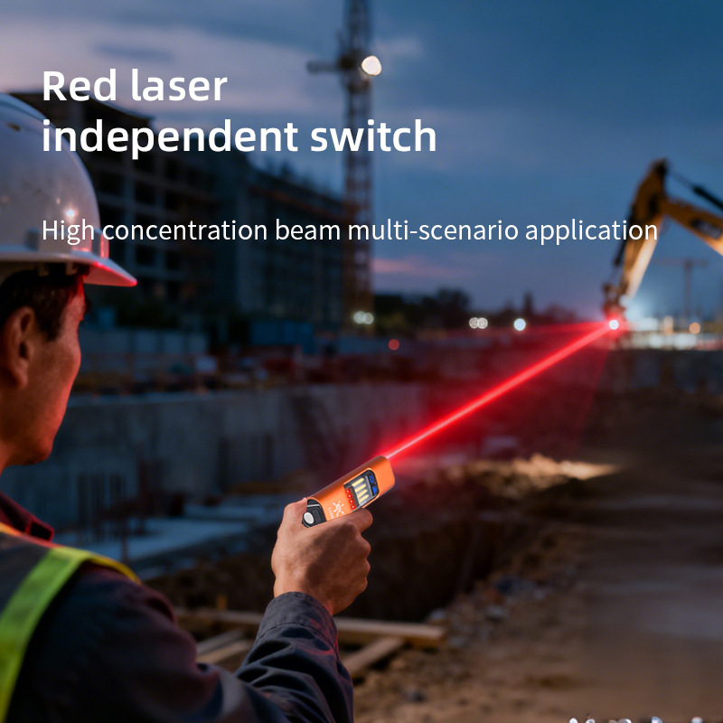 2026 New EDC Mini Multi-source Flashlight with Magnetic Laser Red Light Warning Tool Lamp TYPE-C Charge pic 7
