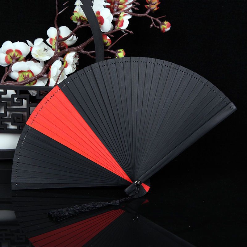 扇子古风折扇女士折叠竹扇古典古装汉服网红礼品跳舞蹈扇夏季详情24