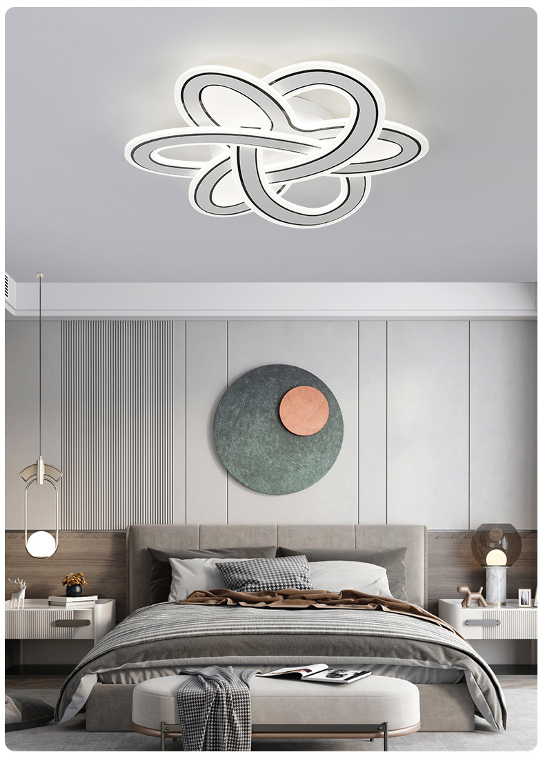 全光谱护眼卧室吸顶灯led高级感现代简约客厅灯中山家装灯饰厂详情10