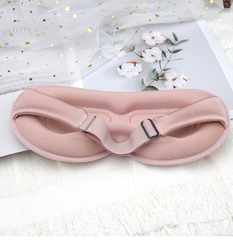 跨境热销3D遮光眼罩空心鼻翼0压感透气睡眠深睡一体防护眼罩厂家详情12