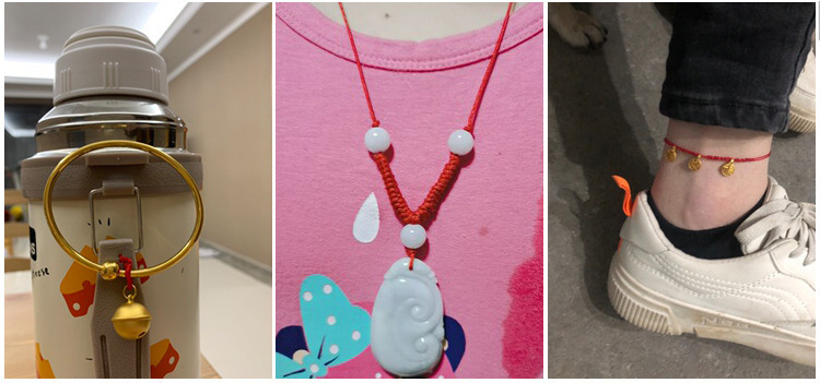 亚马逊红绳手链编织绳 手工DIY手绳材料戒指中国结玉线红线绳批发详情5