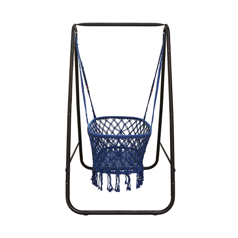 Swing frame, hammock, balcony home tassel, Nordic minimalist style hanging basket, cradle chair, indoor children's homestay hanging chair pic 5