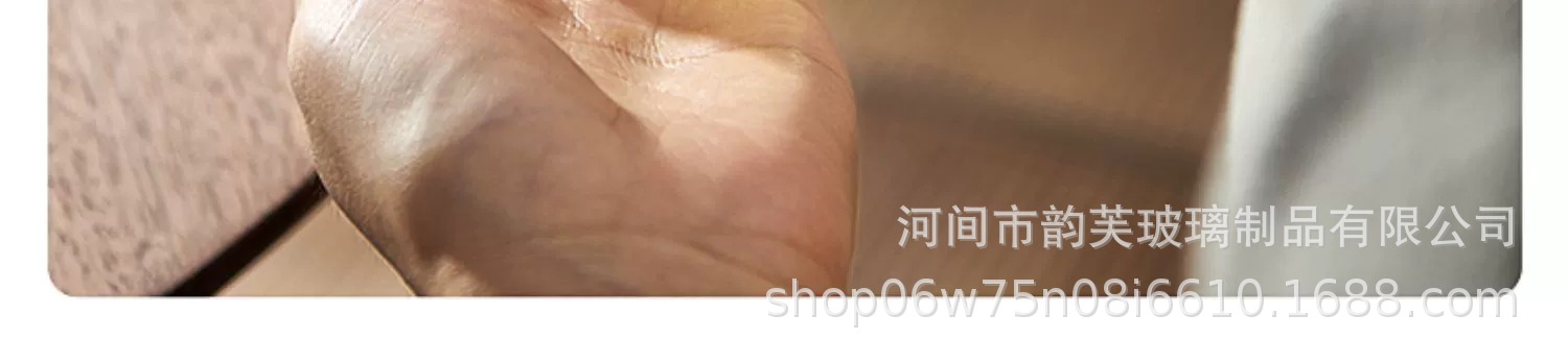 High borosilicate transparent glass glass cups, large-capacity tea and water separation tea sets for home, office and entertaining guests, three-piece cups pic 6