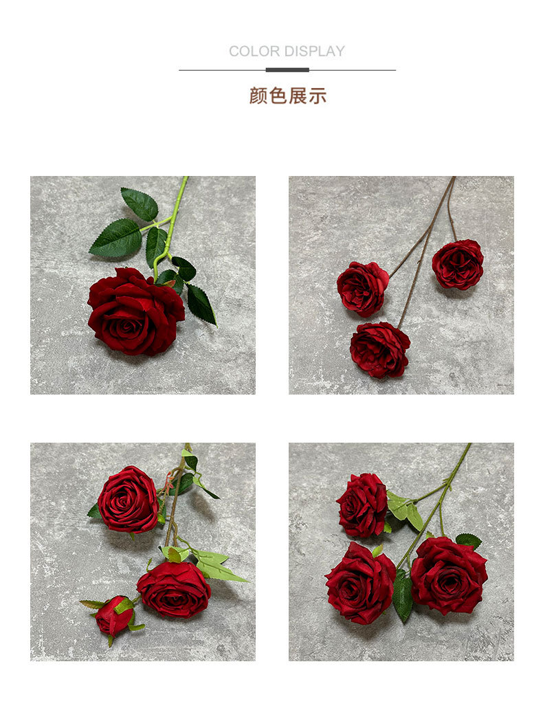 定制婚庆玫瑰瀑布仿真花假花瀑布墙网红玫瑰花背景墙情人节花详情4