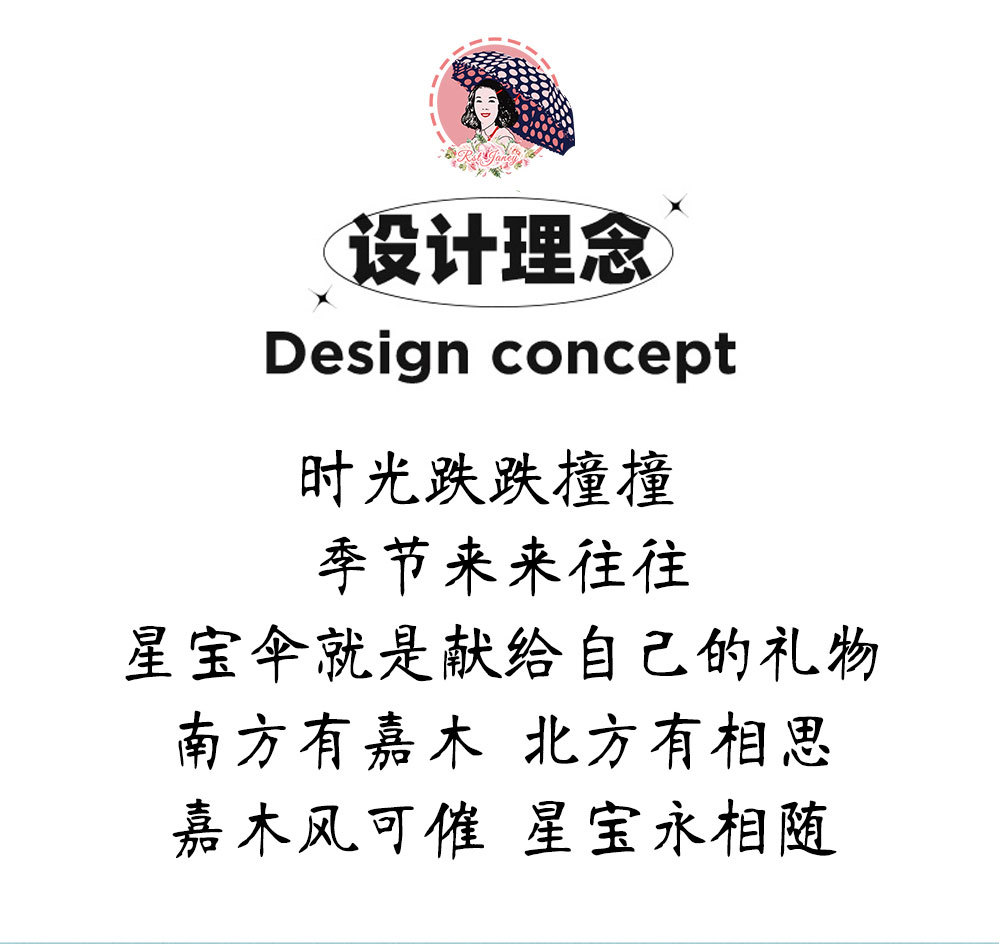 新款透明磨砂雨伞雨点图案外贸款自动开长柄塑料伞现货详情5