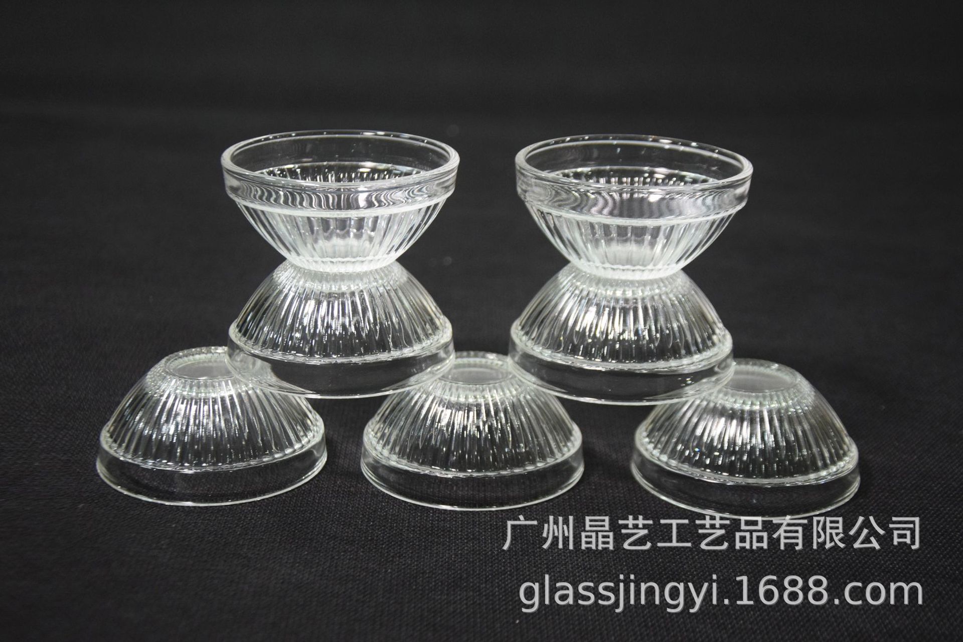 Wholesale bowl cakes, beauty salon essential oil bowls, transparent glass cups, wax small bowls, kitchen seasoning plates, soy sauce plates, vinegar plates pic 4