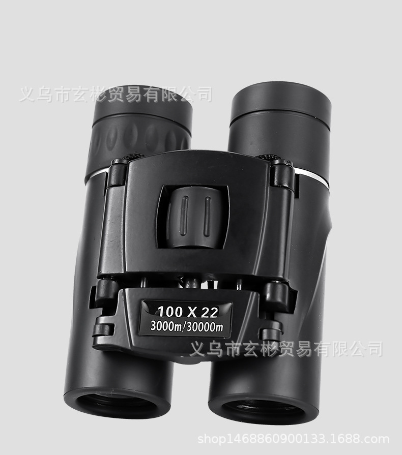 批发多型号望远镜 高清高倍微光夜视100X22 500x25户外双筒望远镜详情16