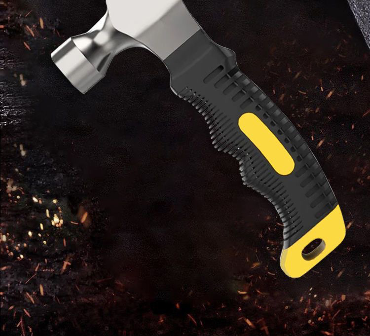 Multi-functional mini horn hammer, household iron hammer, woodworking hammer, car window smashing escape small iron hammer pic 7