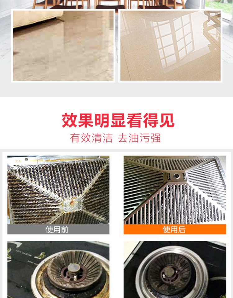 Italian Grand Rooster Head Oil Stain Remover, a multi-functional oil stain cleaning and kitchen cleaner, is a powerful oil stain remover pic 9