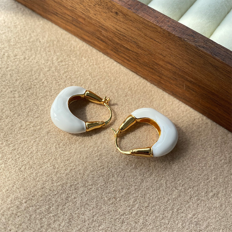 法式欧美流光云朵耳环小众百搭ins风精致女法式轻奢精致百搭小众详情6